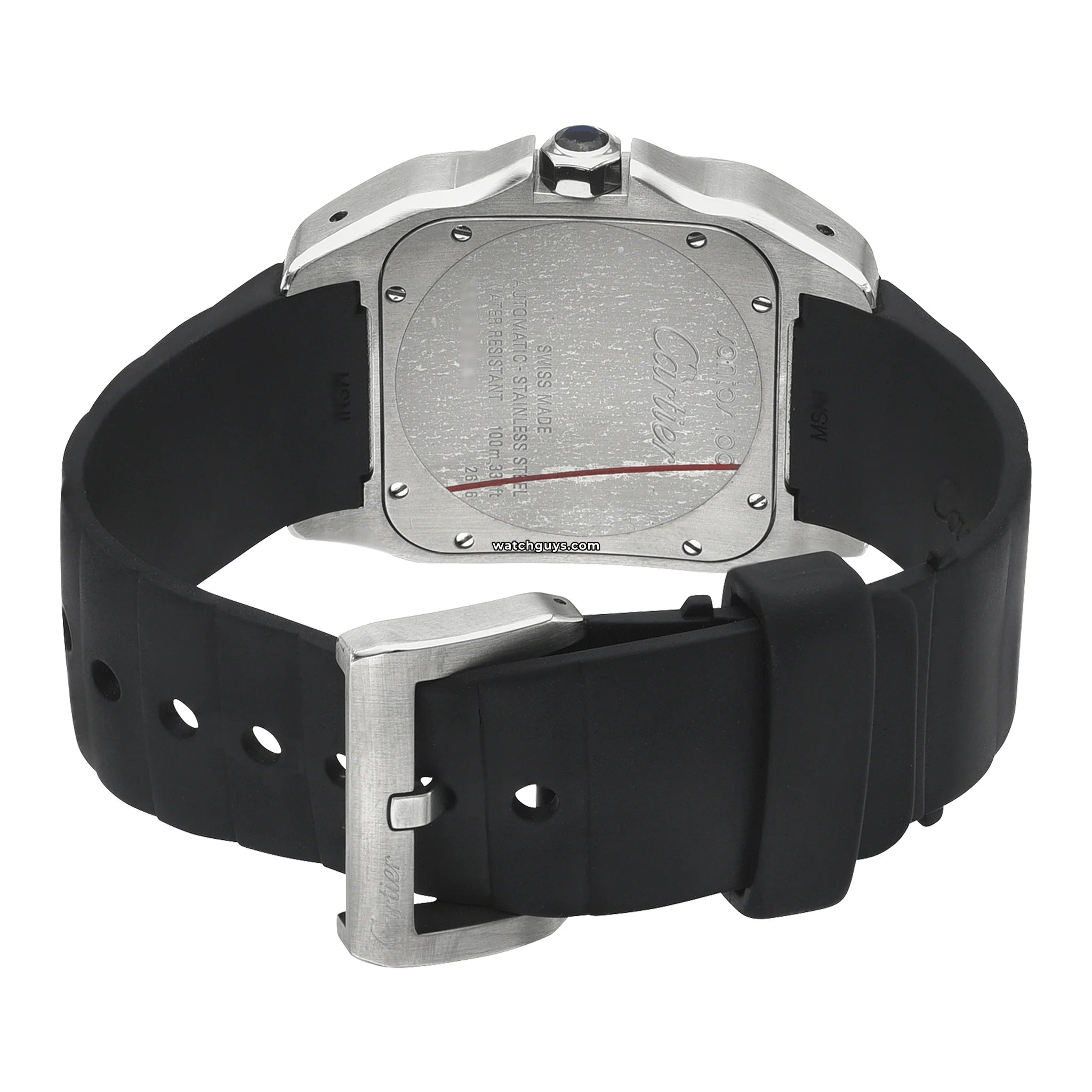 Cartier Santos 100 Large Men's Watch W2020031 - Luxury Stainless Steel Automatic Timepiece for Business & Formal Occasions