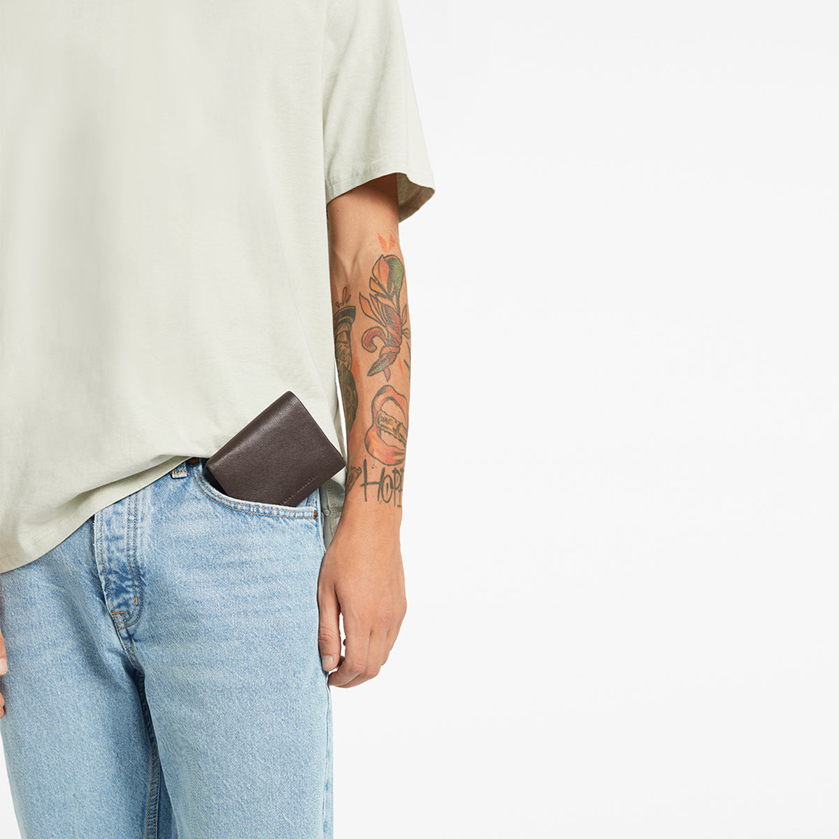Nathaniel Genuine Leather Wallet for Men - Chocolate Brown RFID Blocking Bifold Wallet - Perfect for Everyday Use, Travel, and Business
