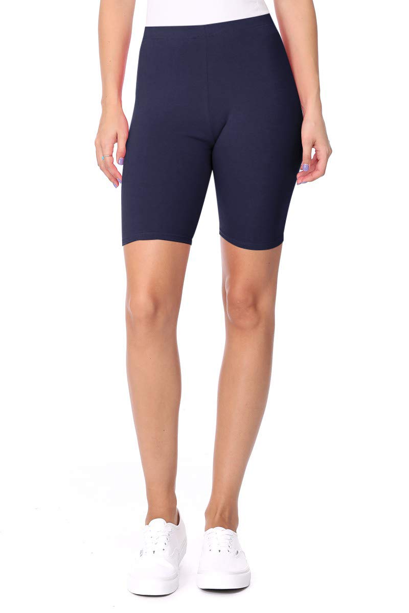 FashionJOA Women's High Waist Yoga Shorts - Seamless Stretchy Workout Biker Shorts for Running, Gym & Lounge (3-Pack) - Perfect for Yoga, Pilates & Casual Wear