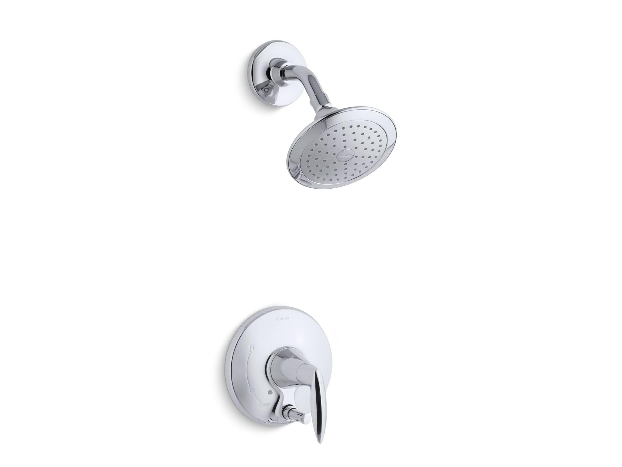 Alteo® Rite-Temp® Shower Trim Set with Push-Button Diverter - Bathroom Faucet Accessories for Modern Home Renovation (Valve Not Included) - Perfect for Bathroom Upgrades and Shower Installations