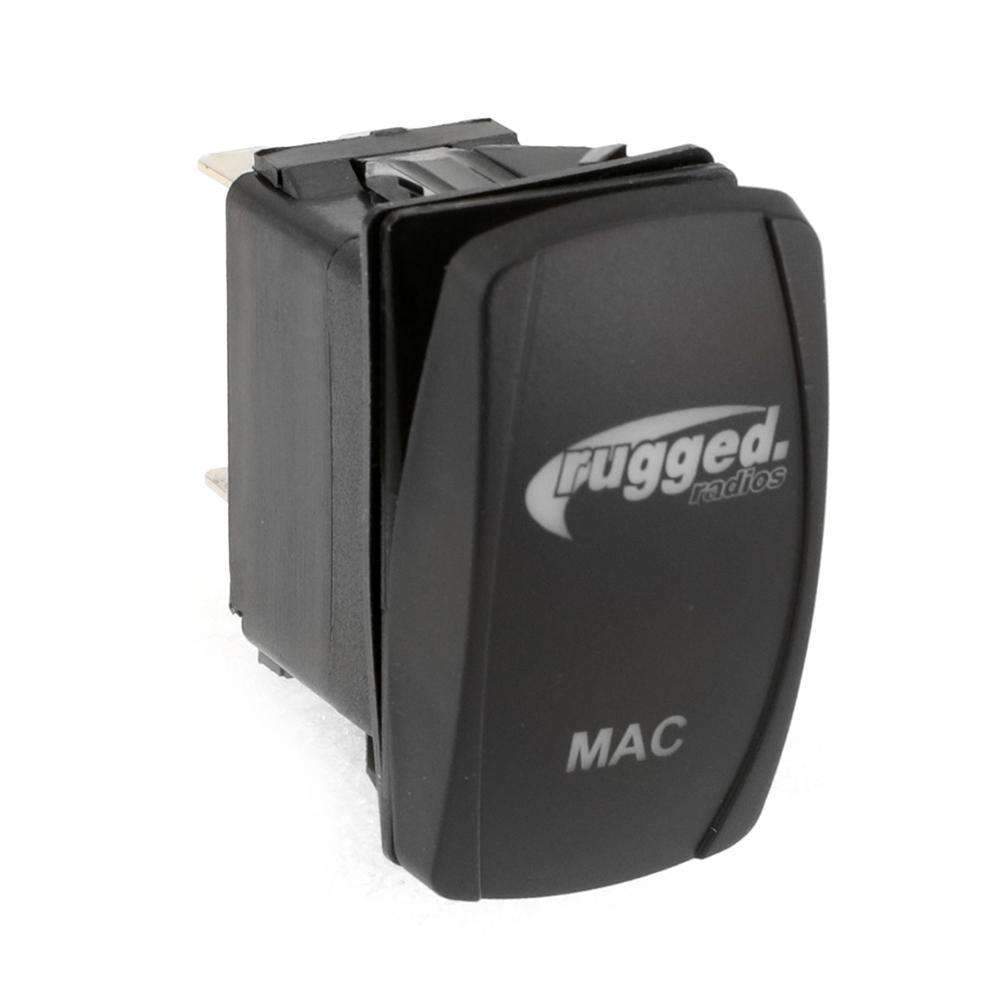 Waterproof Rocker Switch for MAC Helmet Air Pumpers - Heavy Duty On/Off Toggle Switch - Perfect for Motorcycle Helmets, ATV, and Marine Applications - Clearance Sale