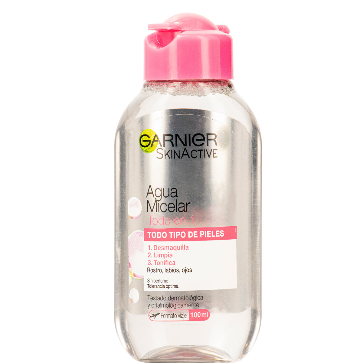 Micellar Water 3-in-1 Cleanser for Face, Eyes & Lips | 100ml | Gentle Makeup Remover & Skin Hydrator | Perfect for Travel & Daily Skincare Routine