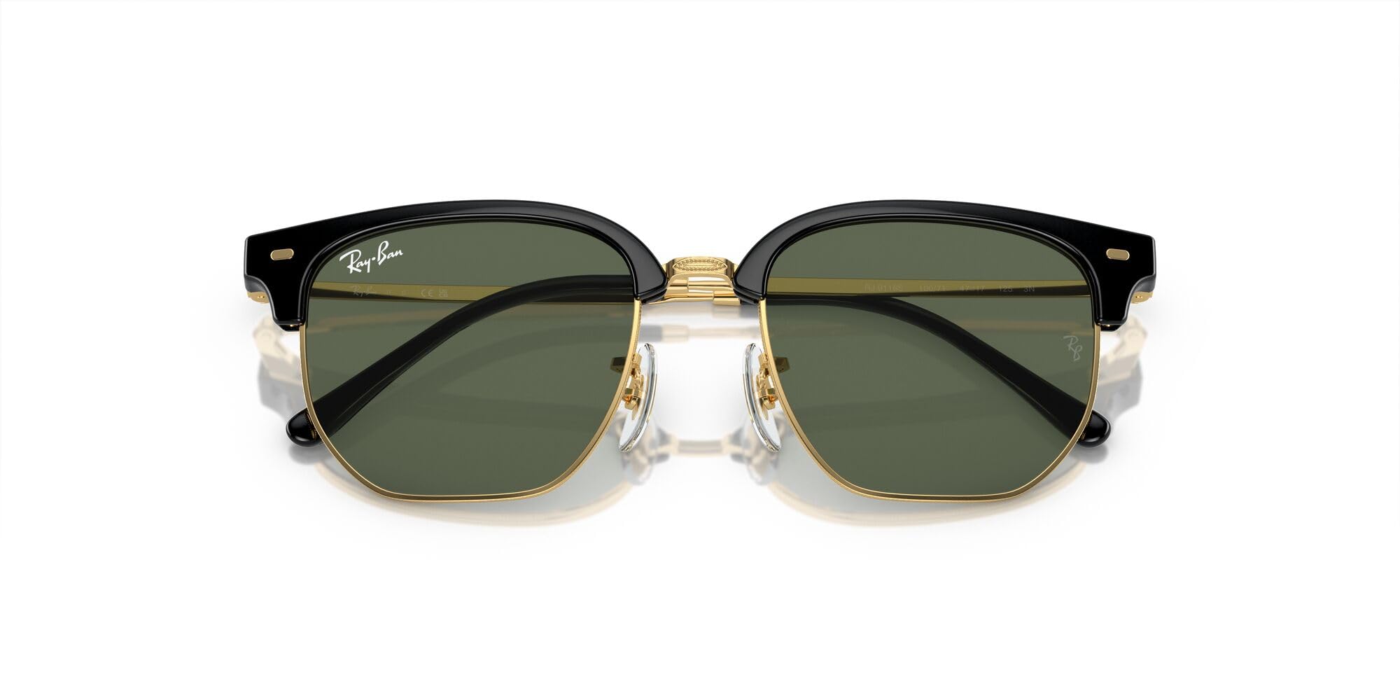 Ray-Ban Kids' RJ9116S New Clubmaster Square Sunglasses - UV Protection, Lightweight & Durable Frames for Boys & Girls - Perfect for Outdoor Play, Beach & Sports Activities