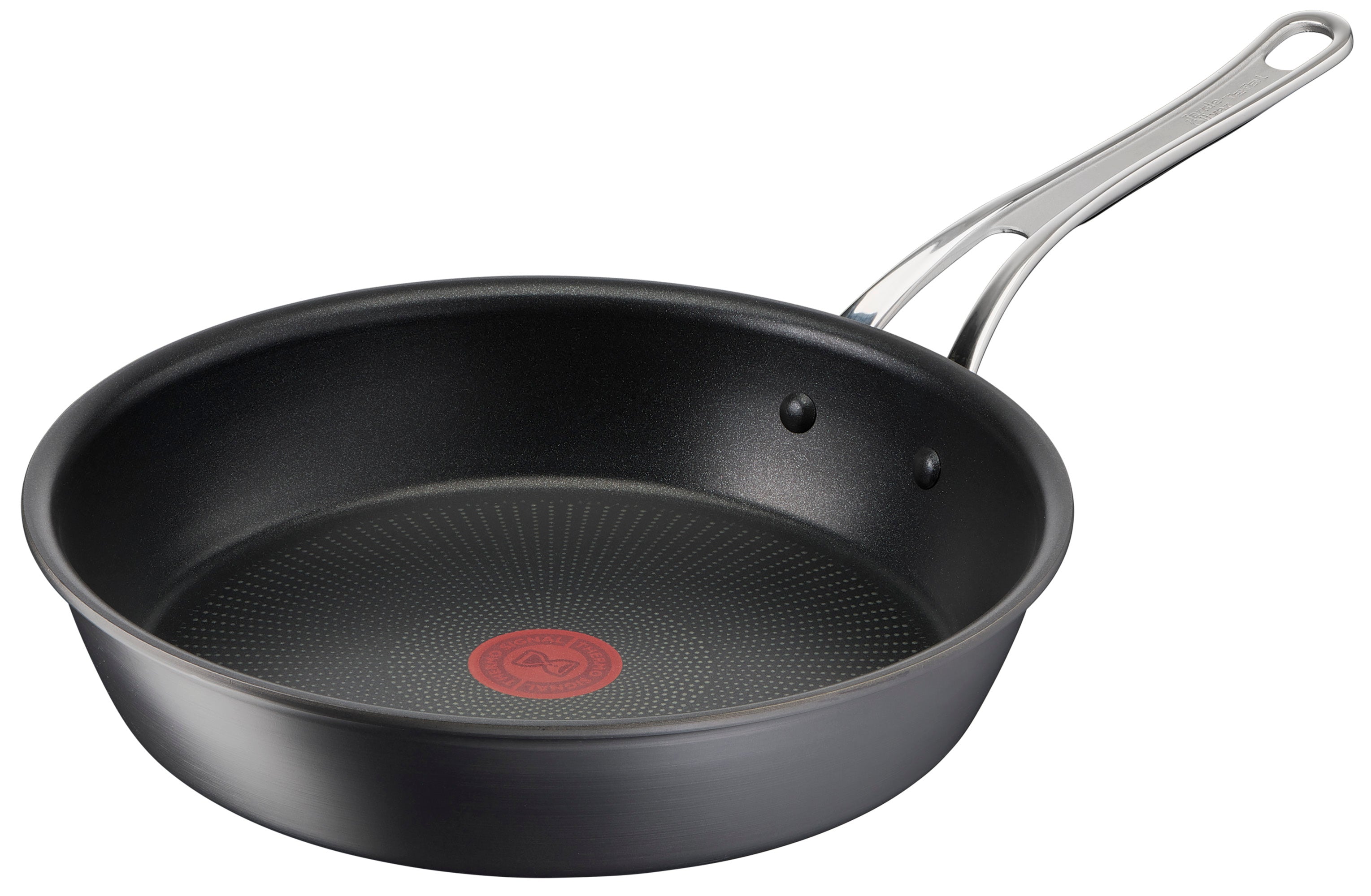 Jamie Oliver by Tefal 28cm Non-Stick Induction Fry Pan - Hard Anodized Classic Cookware for Sauteing, Frying & Stir-Frying | Perfect for Gas, Electric & Induction Stovetops