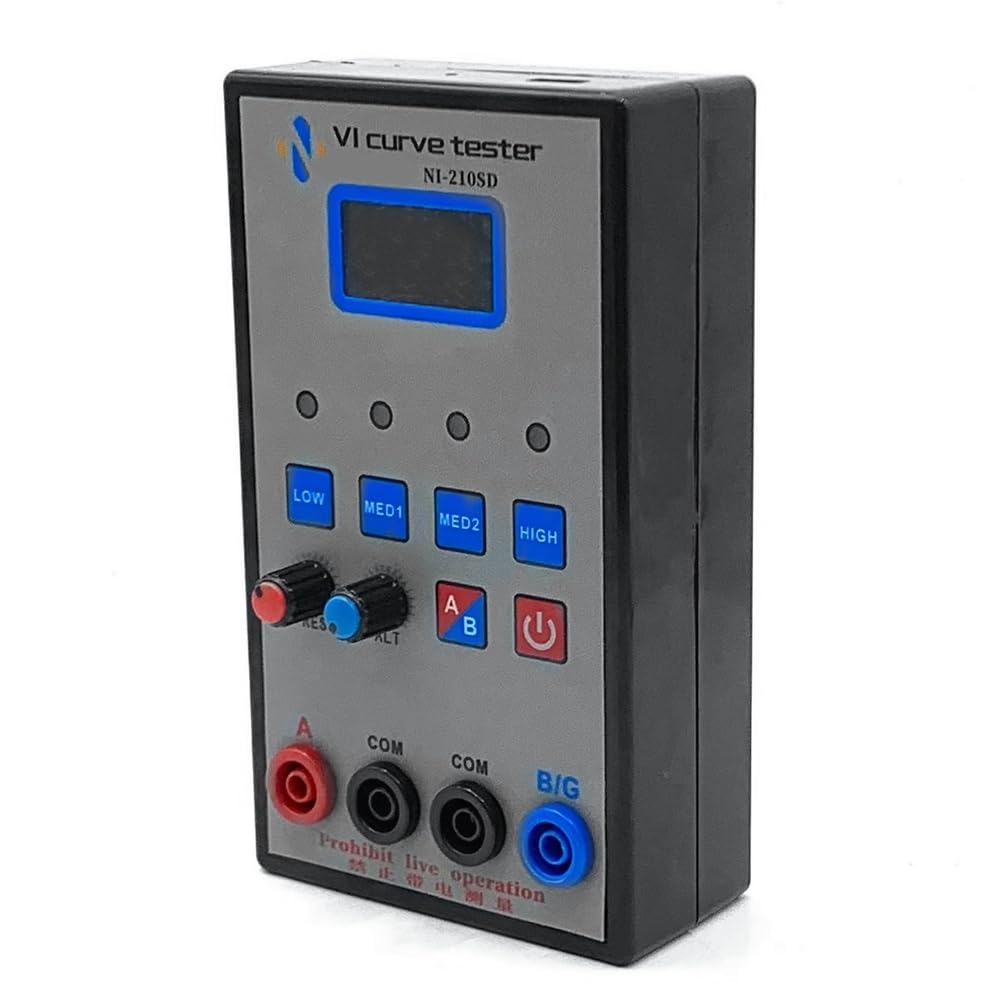 FYOBOT VI Curve Tester - 1.3 Inch Display Dual Channel Automotive Diagnostic Tool for Circuit Board Repair | Easy Installation | Professional Electronic Testing Equipment for Car Mechanics & DIY Enthusiasts | Use for Vehicle Maintenance, PCB Troubleshooting & Electrical System Diagnostics