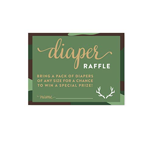 Cards Diaper Raffle