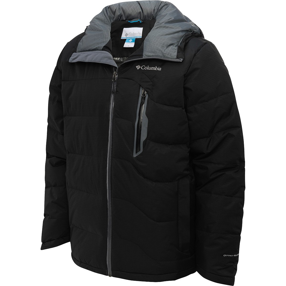 Columbia Men's Powder Down Jacket - Lightweight Winter Coat with Water-Resistant Shell, Warm Insulation for Skiing, Hiking & Outdoor Adventures