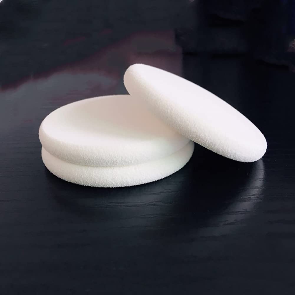 25 Pcs Soft Makeup Sponges for Foundation & Powder - Dry & Wet Use (White)