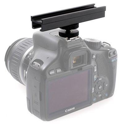 Promaster Accessory Shoe Extension Bar 100MM - Universal Camera Flash Mount Bracket for DSLR & Mirrorless - Perfect for Photography, Videography & Studio Lighting Setups