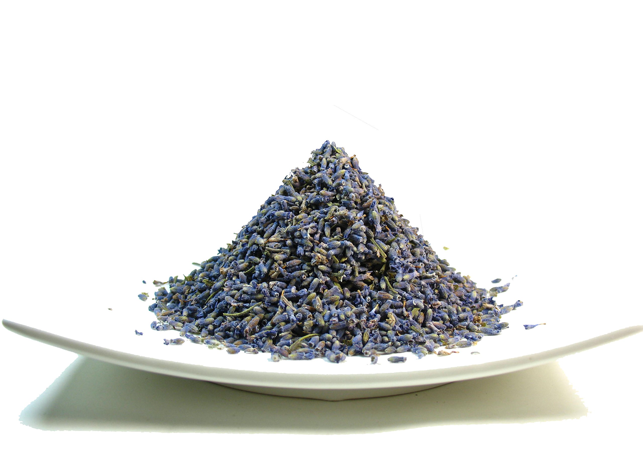 Greenhilltea Premium Organic Loose Leaf Lavender Herbal Tea - 1 LB Bag | Relaxing Tea for Stress Relief & Better Sleep