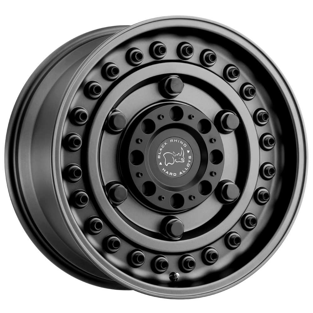 Black Rhino ARMORY Off-Road Wheels - Gun Black 16x8 5x160 Bolt Pattern +38mm Offset for Trucks & SUVs - Perfect for Off-Roading, Overlanding & Daily Driving