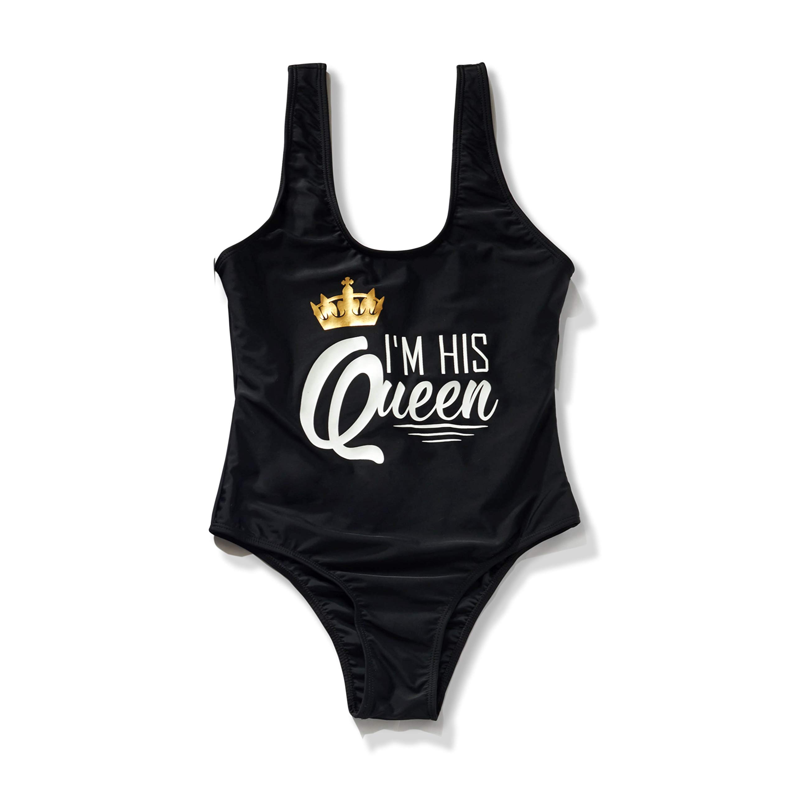 Matching Family Swimsuits - Mom & Daughter One-Piece Bikini Set with Ruffle Trim | Mother's Day Gift | Beach Vacation, Pool Party, Summer Outfits