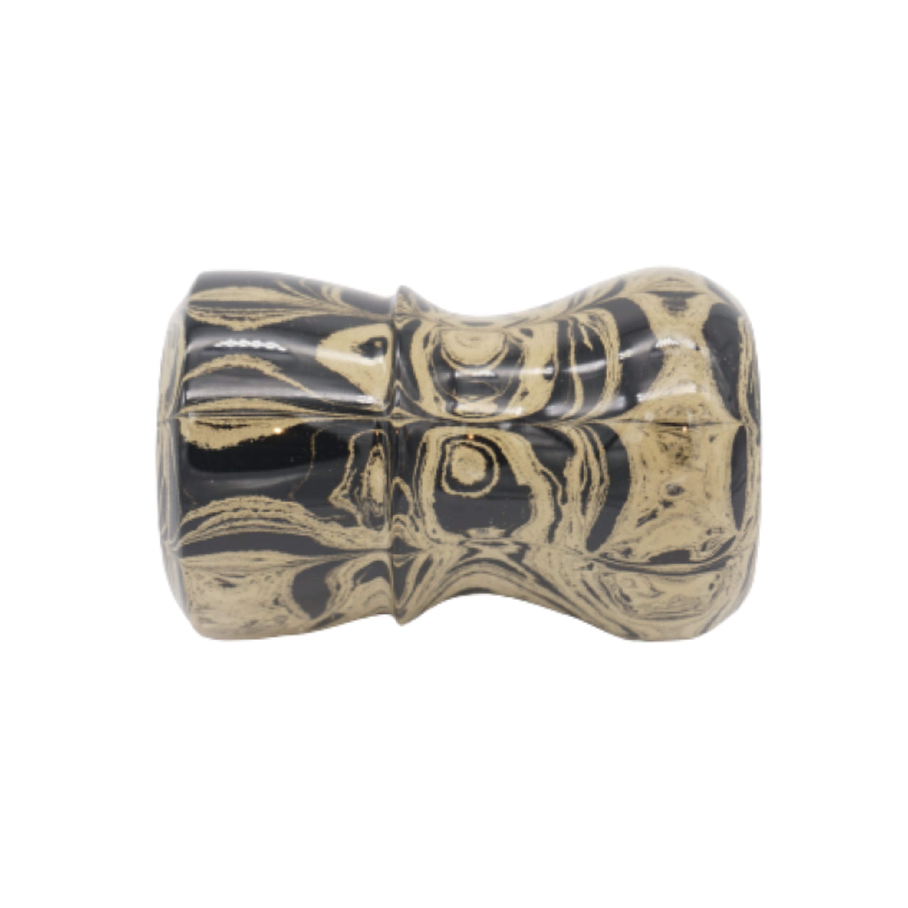 Premium Sand Ebonite Handcrafted Shaving Brush Handle - Fits 24mm & 26mm Knots - Perfect for Wet Shaving & Grooming Gifts for Men