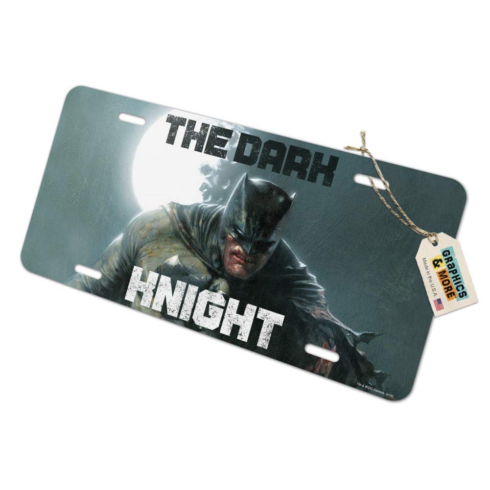 Batman The Dark Knight Novelty Metal Vanity License Plate - Car Decoration & Home Decor for Batman Fans