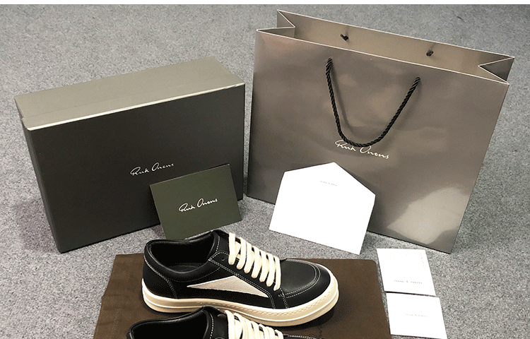 Rick Owens RO 22SS Correct Edition Dark Suede Leather Low Top Sneakers - Men's Luxury Streetwear Shoes for Casual Wear & Fashion Outfits