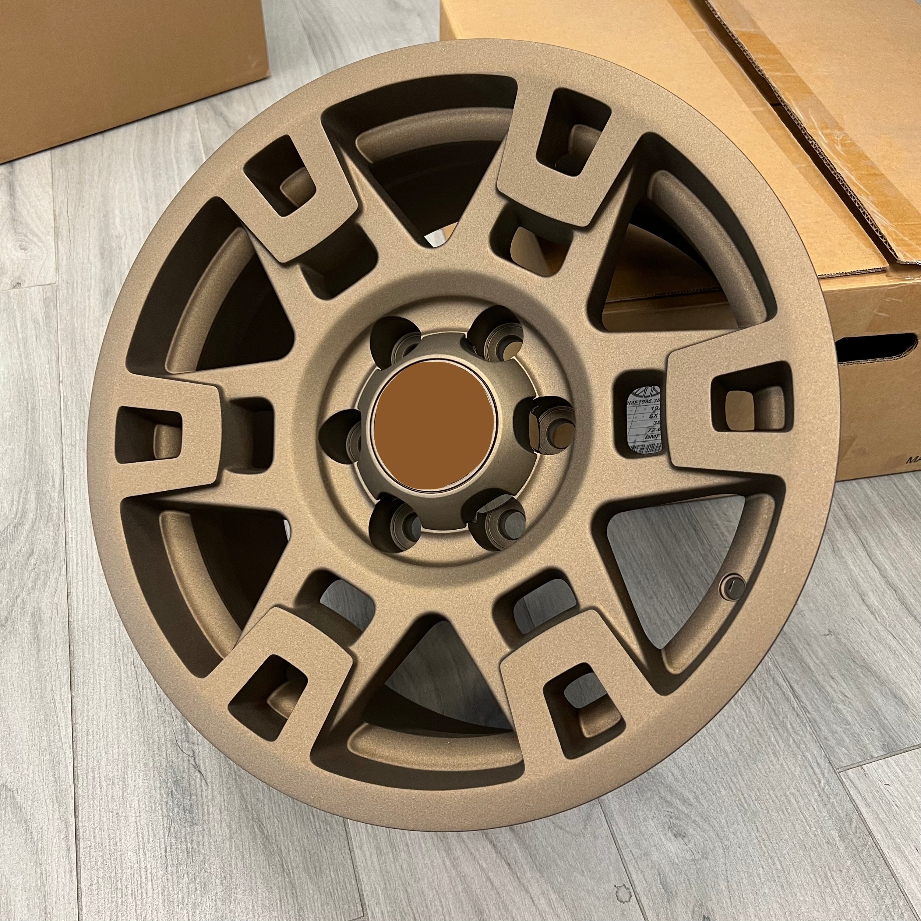 17 Inch Bronze Pro Style Wheels for Toyota Tacoma 4Runner FJ Cruiser Land Cruiser - Off-Road & Street Performance Alloy Rims