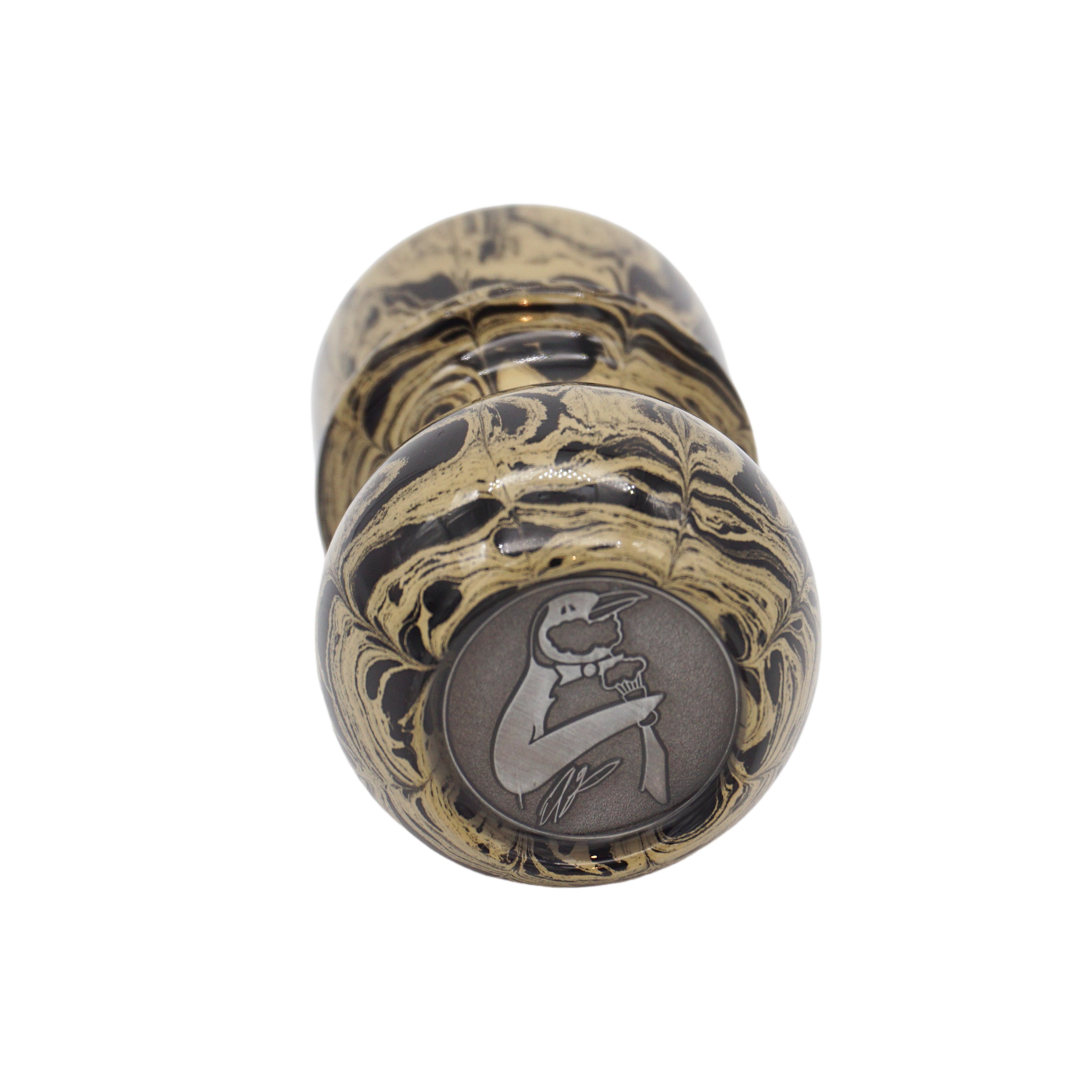 Premium Sand Ebonite Handmade Shaving Brush Handle - Fits 24mm & 26mm Knots - Perfect for Wet Shaving & Grooming Kits - Luxury Barber Tools for Men's Skincare Routine