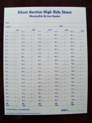 Premium NCR Carbonless High Bid Sheets - 2 Part or 3 Part (10 Sheets/Pack) | Multipurpose for Receipts, Invoices & Business Forms | Ideal for Restaurants, Retail & Office Use