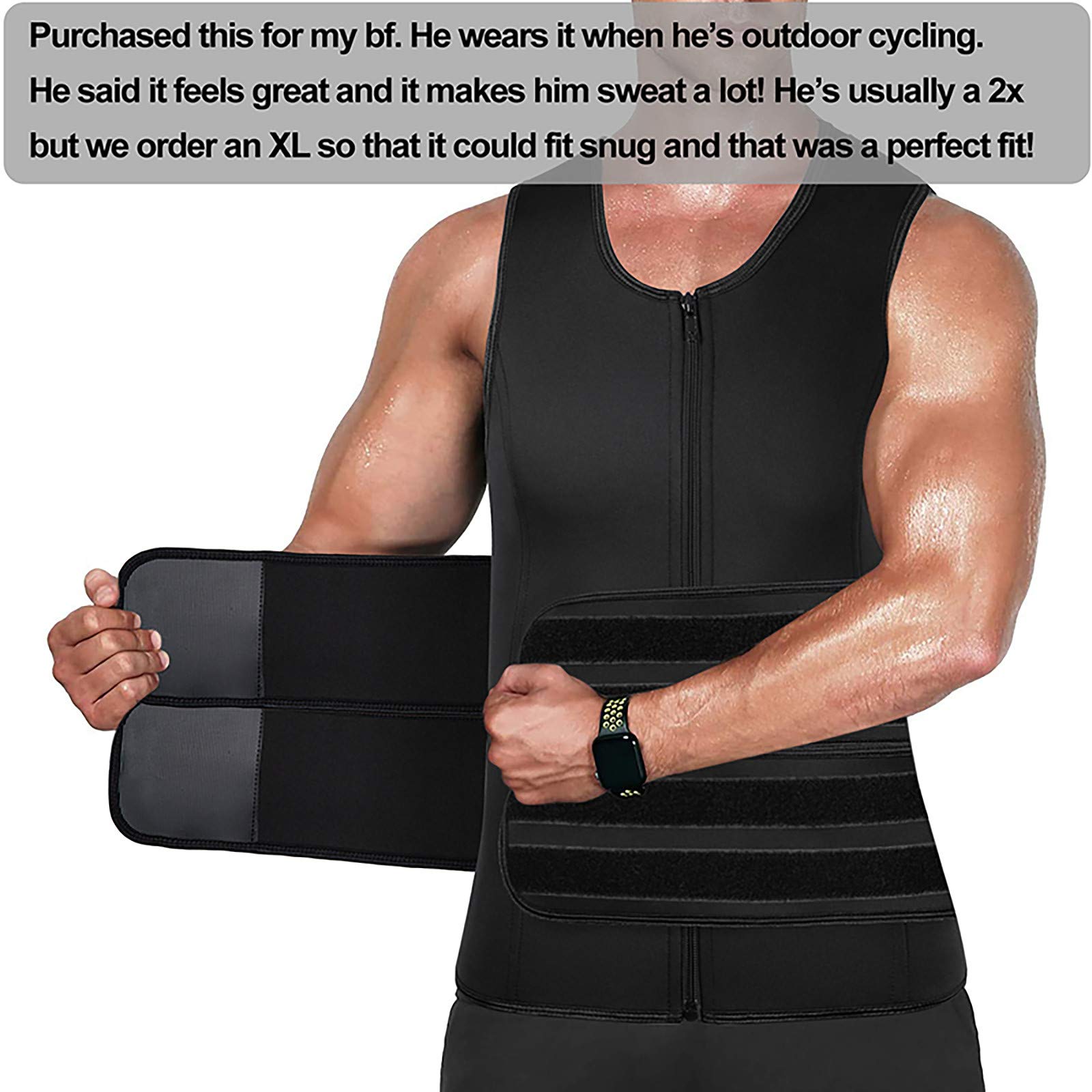 Ymosrh Men's Sleeveless Workout Tank Tops - Gym Shirts for Bodybuilding & Fitness - Breathable Muscle Tee for Men (S-2XL) - Perfect for Workouts, Running & Summer Outdoor Activities