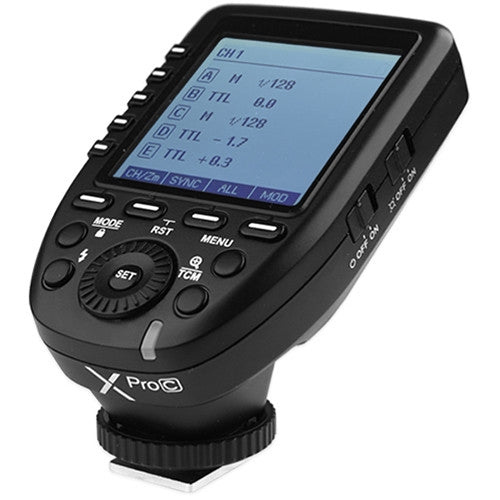 Godox XProC TTL Wireless Flash Trigger for Canon Cameras - Perfect for Wedding, Portrait & Studio Photography
