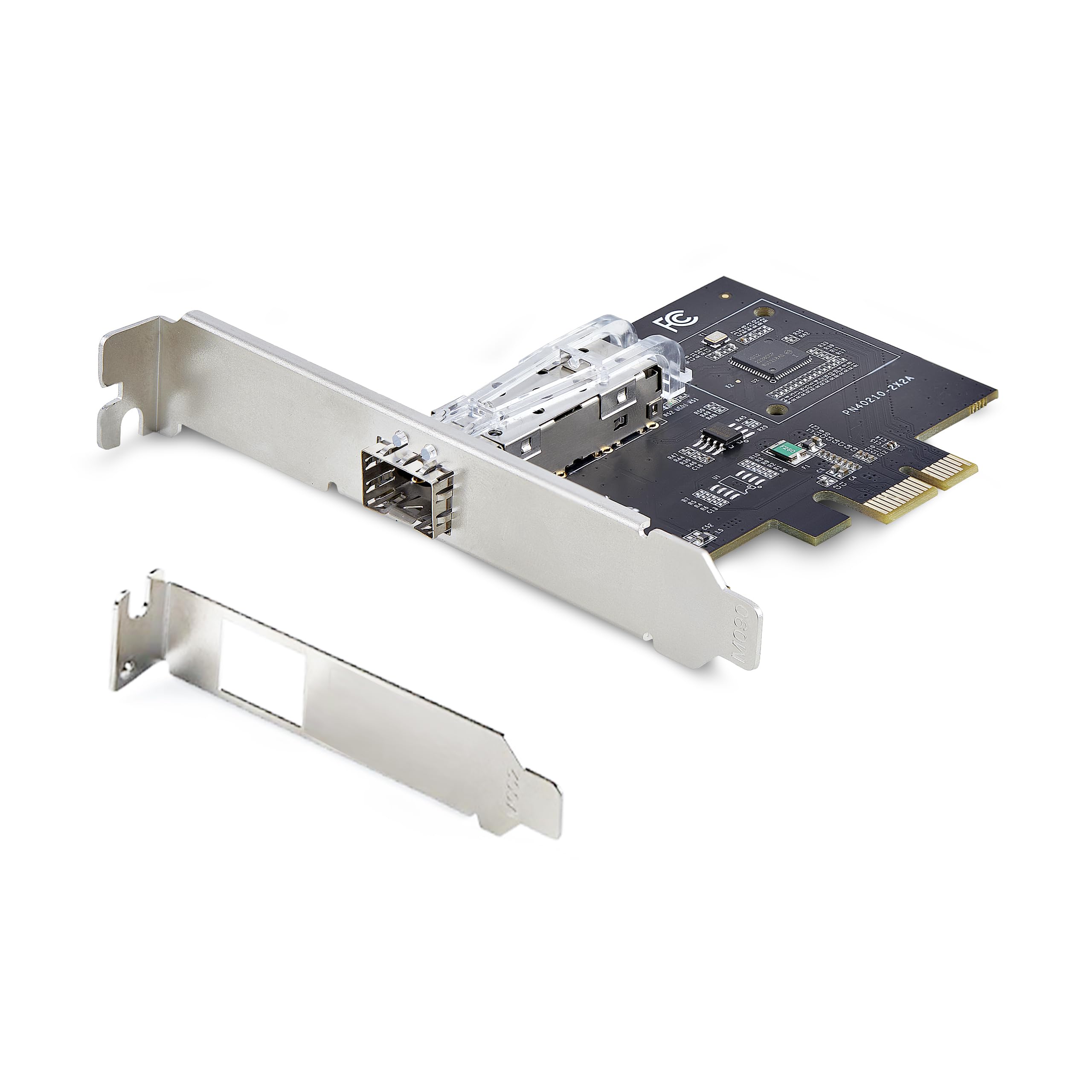 StarTech.com 1-Port Gigabit Ethernet SFP Network Card - PCIe 2.1 x1, Intel I210-IS Controller, 1000BASE-T Copper & Fiber Optic Support - Single-Port Gigabit NIC for Desktop & Server Backplanes (P011GI-NETWORK-CARD) | Ideal for High-Speed Networking, Data Centers & Enterprise Servers