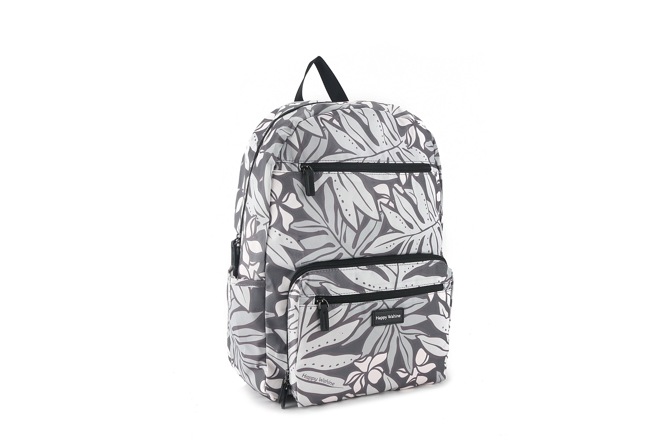 Melanie Laua'e Dark Grey Backpack - Stylish & Durable for School, Travel & Everyday Use