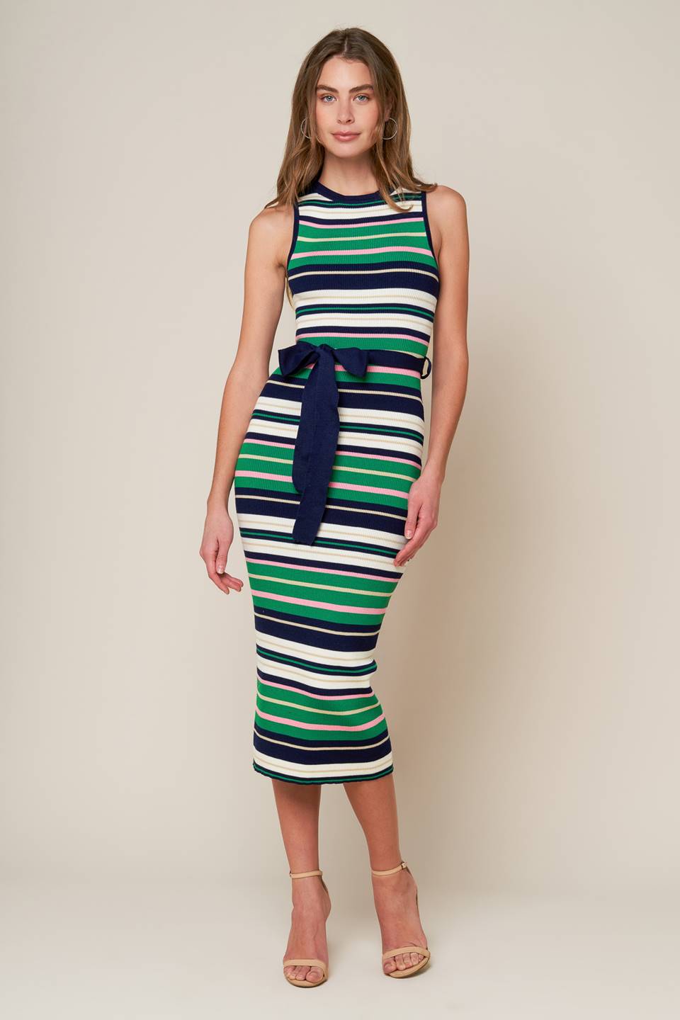 LET'S GO ABROAD SWEATER DRESS - Women's Casual Knit Dress for Travel & Outings - Perfect for Fall, Winter & Holiday Season