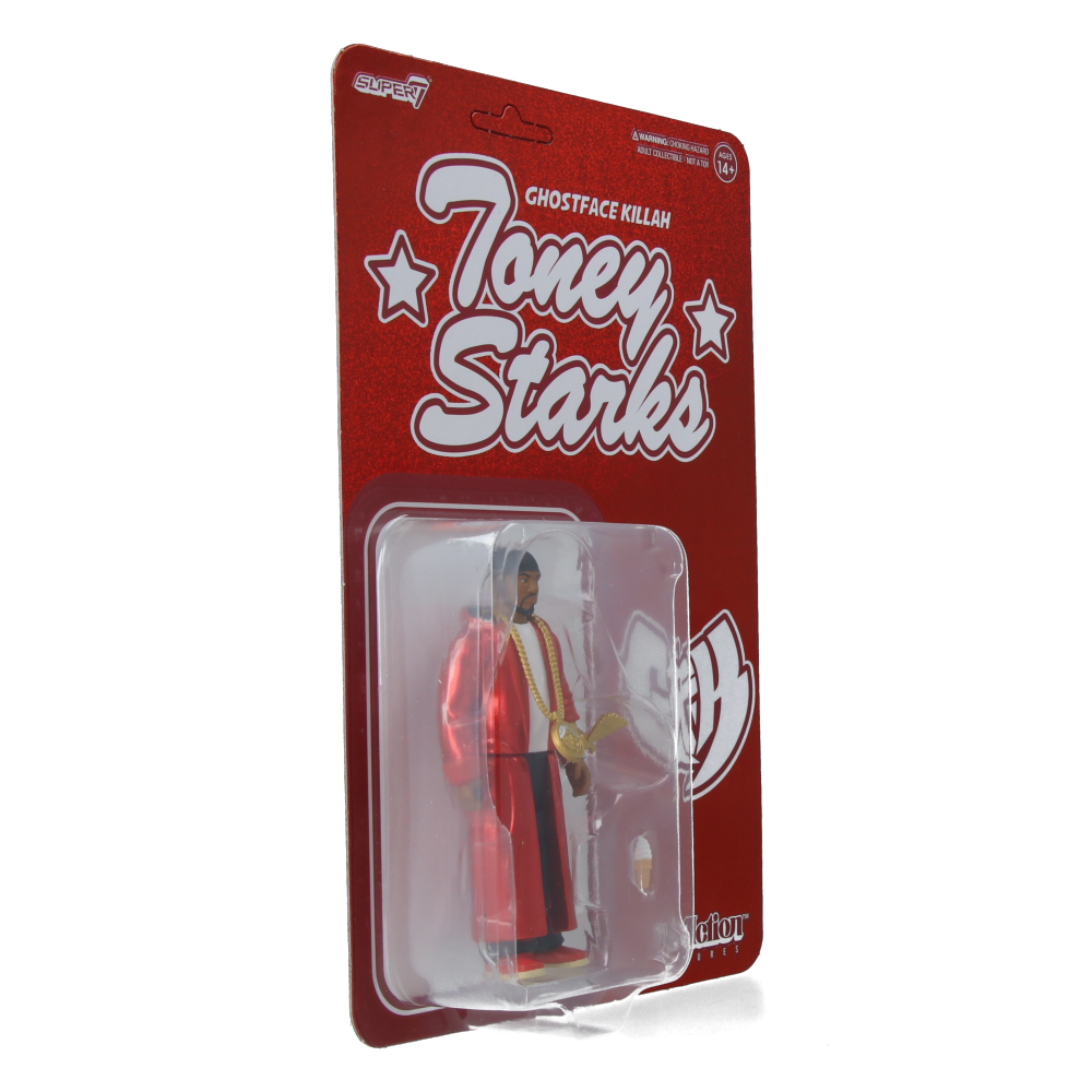 Ghostface Killah (Toney Starks) Action Figure - Wu-Tang Clan Collectible Toy for Fans & Music Lovers - Perfect for Display, Gifts, and Hip-Hop Memorabilia Collections