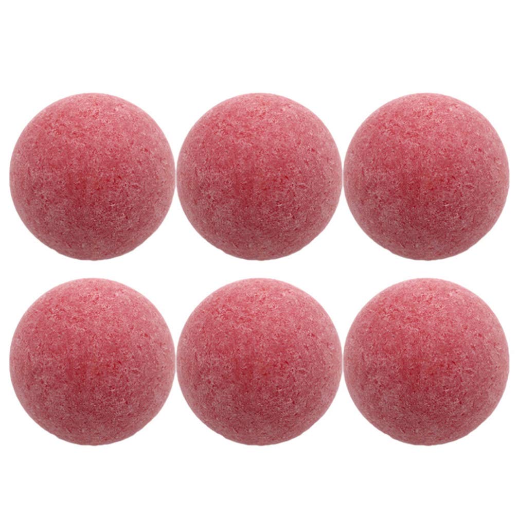 IMIKEYA 12-Pack Mini Foosball Balls - Replacement Soccer Balls for Table Football Games, Frosted Surface for Better Grip - Perfect for Home, Office, Game Room & Arcade Entertainment