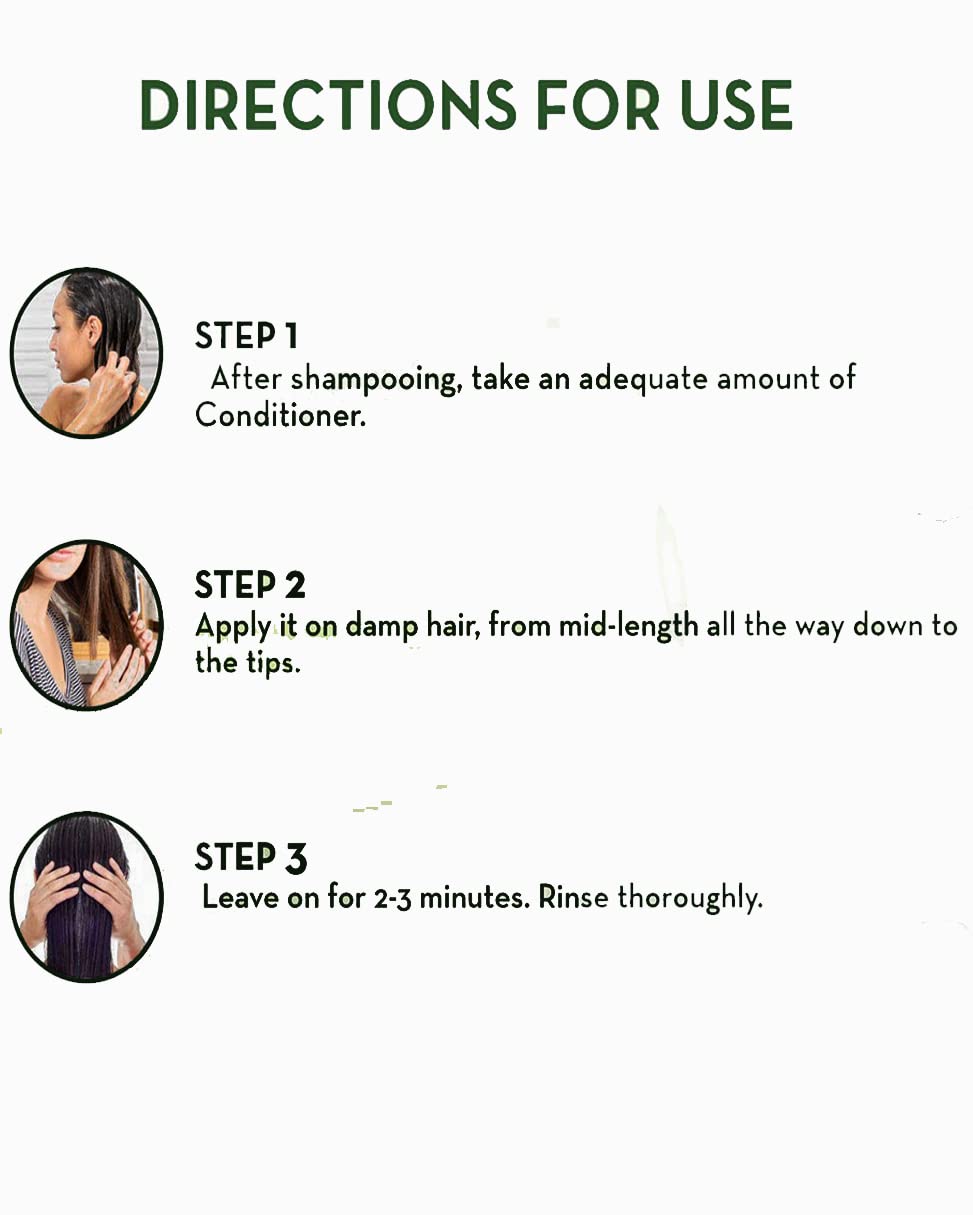 QUAT Neem Tulsi Hair Conditioner – Nourishing & Repairing for Long, Lifeless Hair – Adds Shine & Strength – 250ml – Ideal for Damaged Hair & Split Ends – Perfect for Daily Use & Salon-Like Results