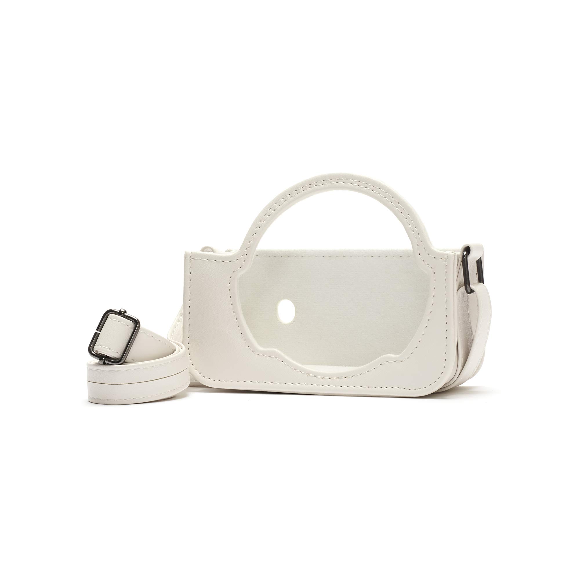 Fujifilm Instax Square SQ1 Camera Case - Premium Chalk White Protective Cover for Instant Photos | Perfect for Travel, Parties & Everyday Use