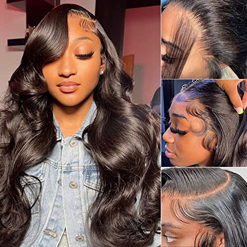 natural color body wave wig