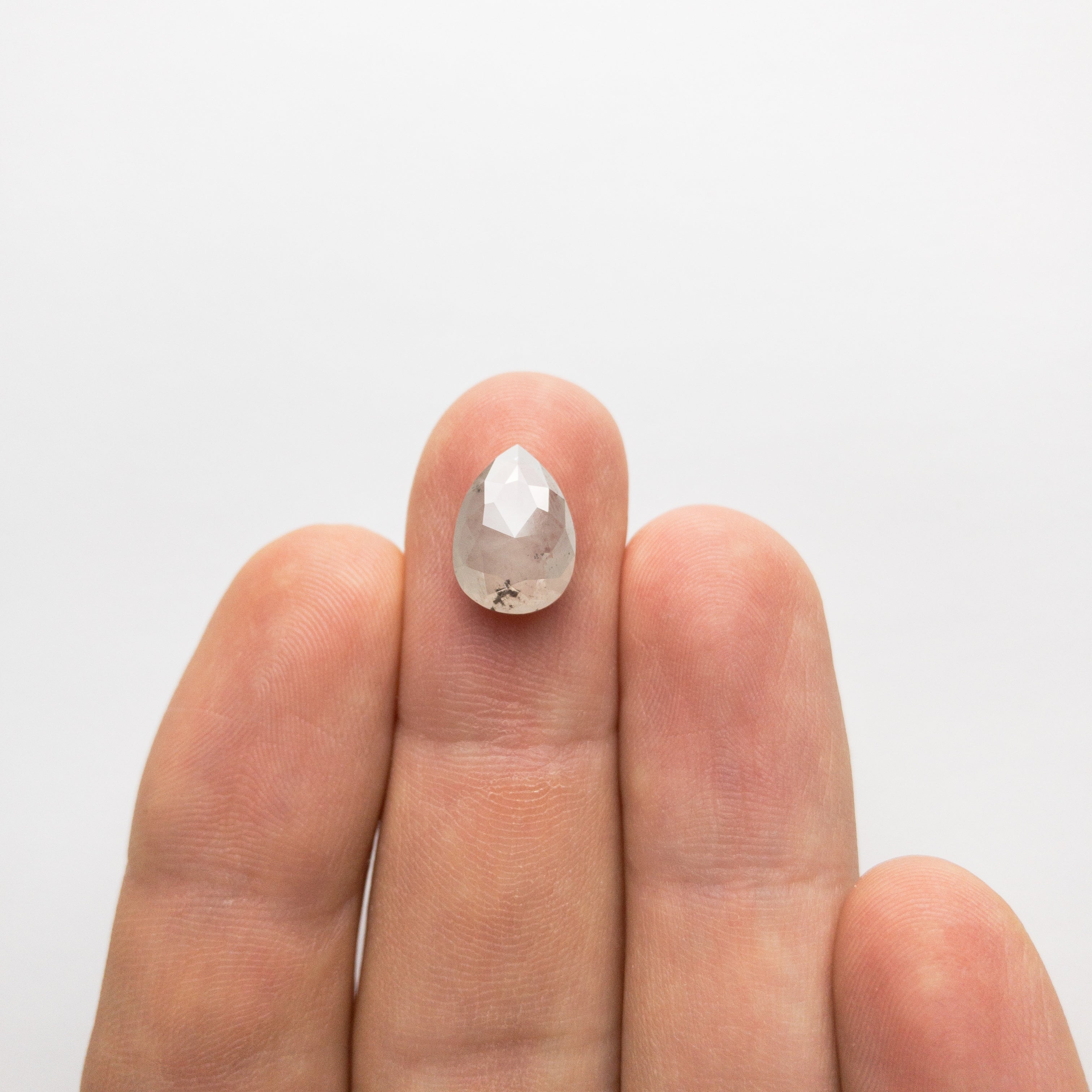 3.88ct Pear-Shaped Double Cut Diamond (12.08x8.74x4.22mm) - Stunning Loose Gemstone for Engagement Rings & Jewelry Making