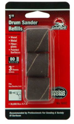 **80 Grit Abrasive Sleeve Refill for Sanding Belts – Perfect for Woodworking, Metal Polishing & DIY Projects**