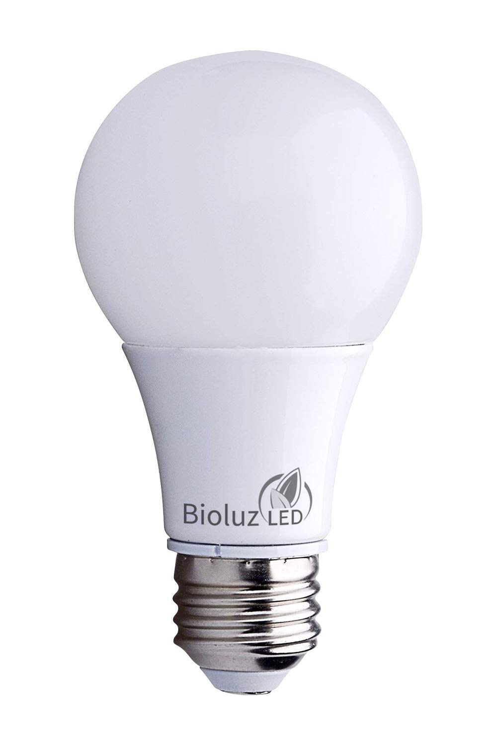 Bioluz LED A19 Light Bulbs 6W (40W Equivalent) 5000K Daylight White - Non-Dimmable, Energy Efficient, Long Lasting LED Bulbs for Bedroom, Living Room, Office - 12 Pack