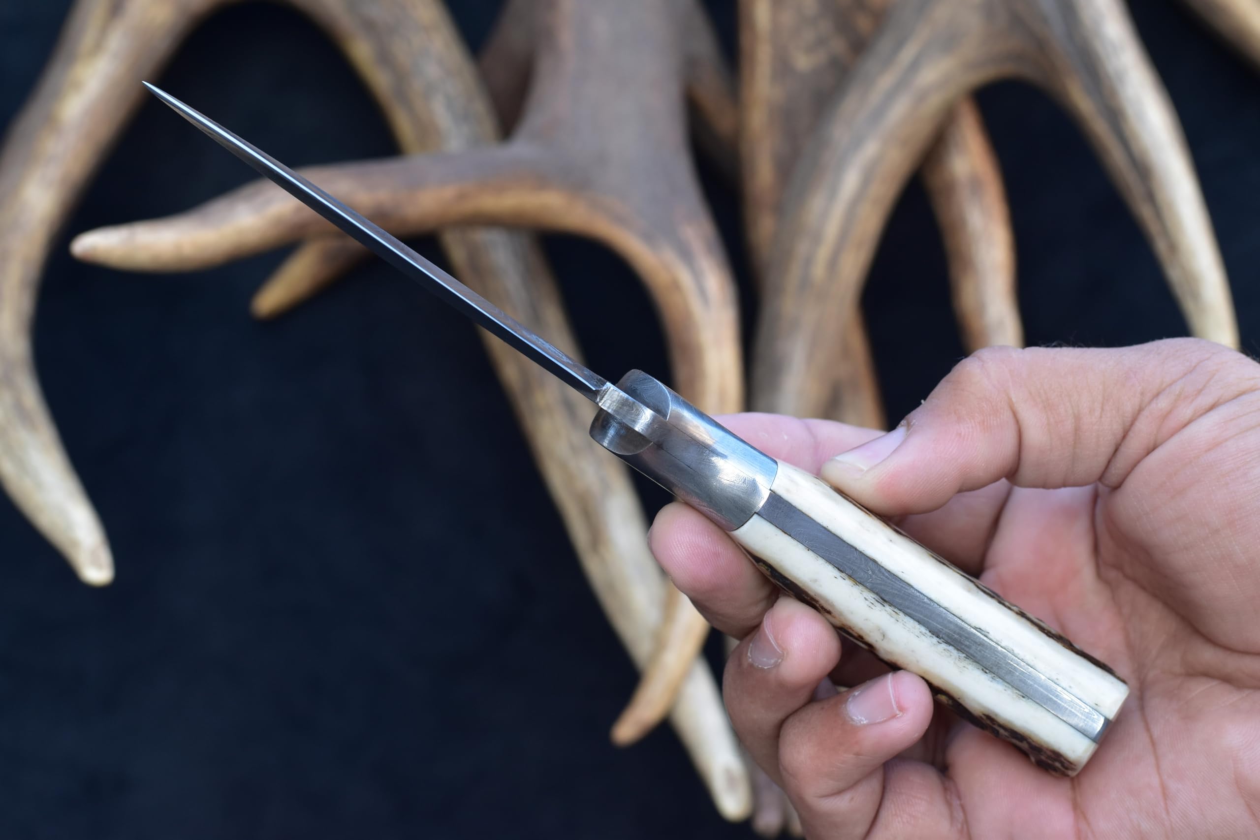 Handmade Damascus Steel Knife 7.5
