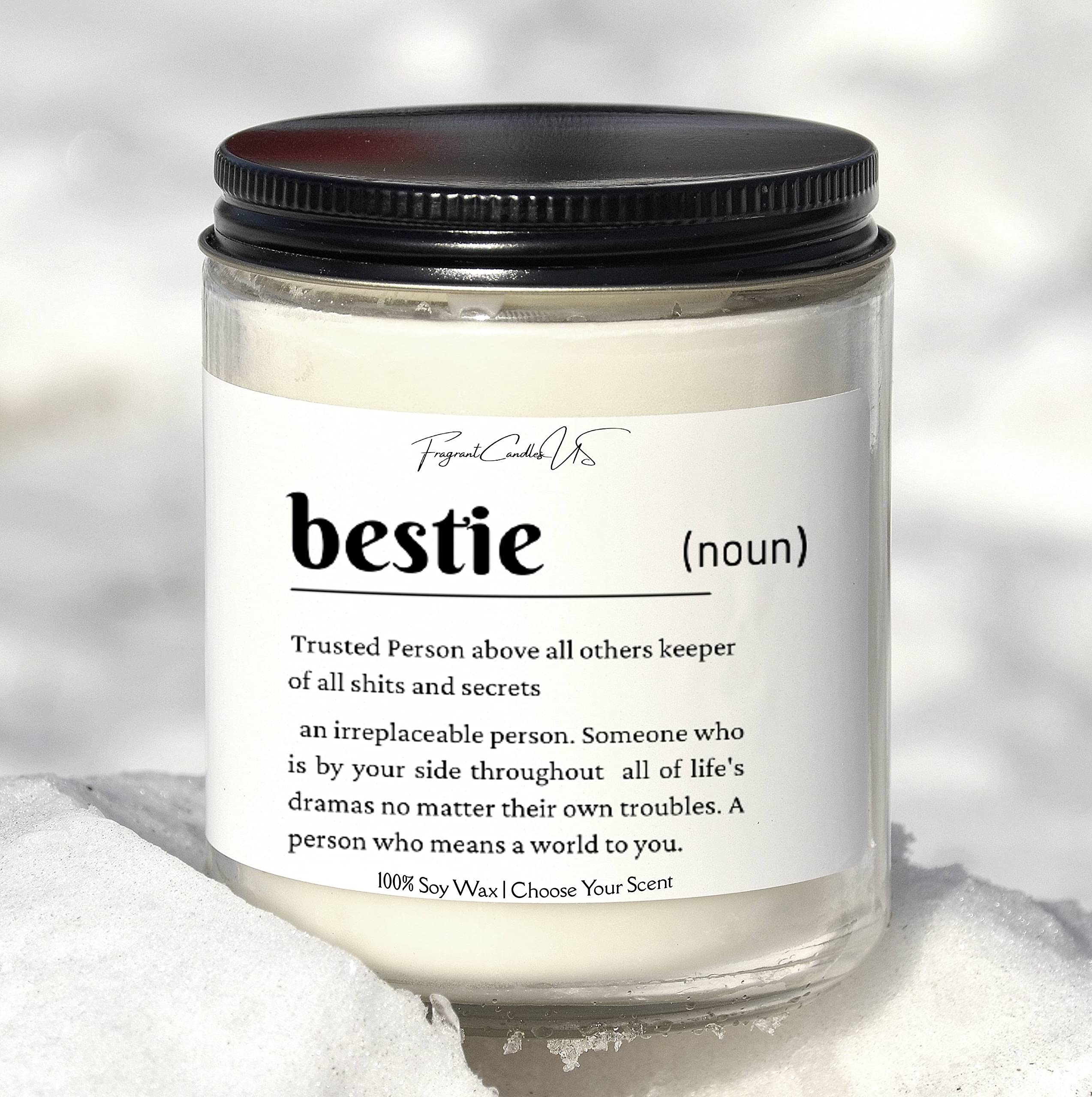 Best Friend Gifts for Women - Thoughtful BFF Candles & Long Distance Friendship Gifts - Perfect for Birthdays, Anniversaries & Special Occasions