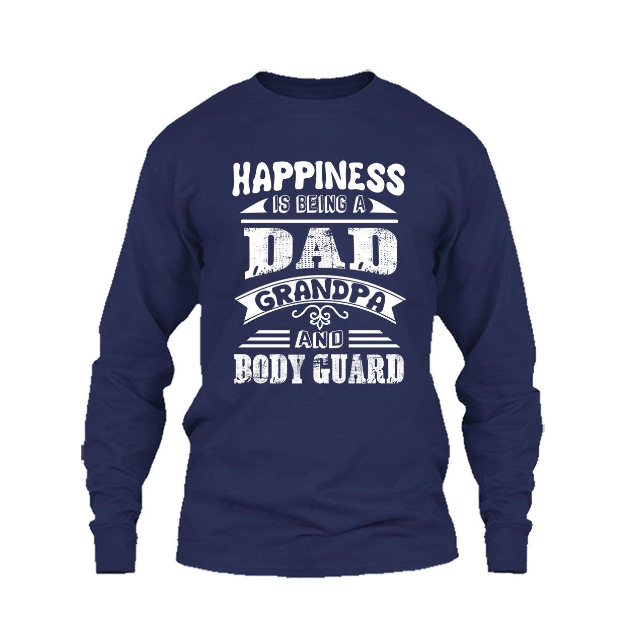 Funny Dad Grandpa & Bodyguard Graphic T-Shirt for Men & Women - Cool Casual Tee for Family Events, Gifts & Everyday Wear