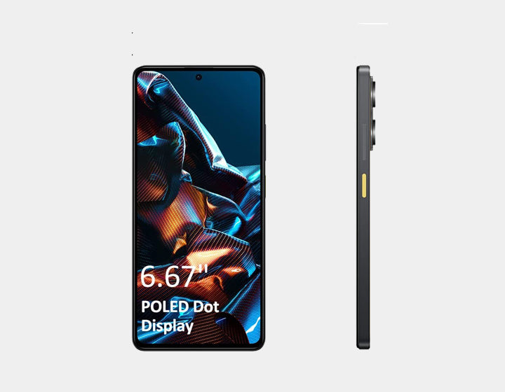 Xiaomi Poco X5 Pro 5G Smartphone - 256GB ROM 8GB RAM, Dual SIM GSM Unlocked (Yellow) - Perfect for Gaming, Streaming & Work on the Go