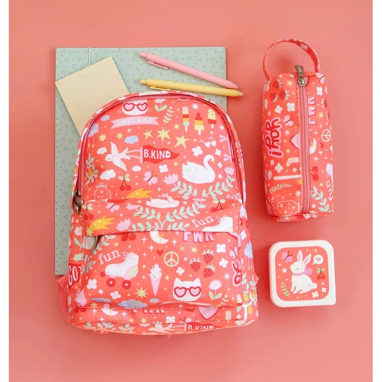 Colorful Kids Pencil Case with Zipper - Cute School Supplies Organizer for Boys & Girls - Perfect for Classroom, Homeschool & Travel Use