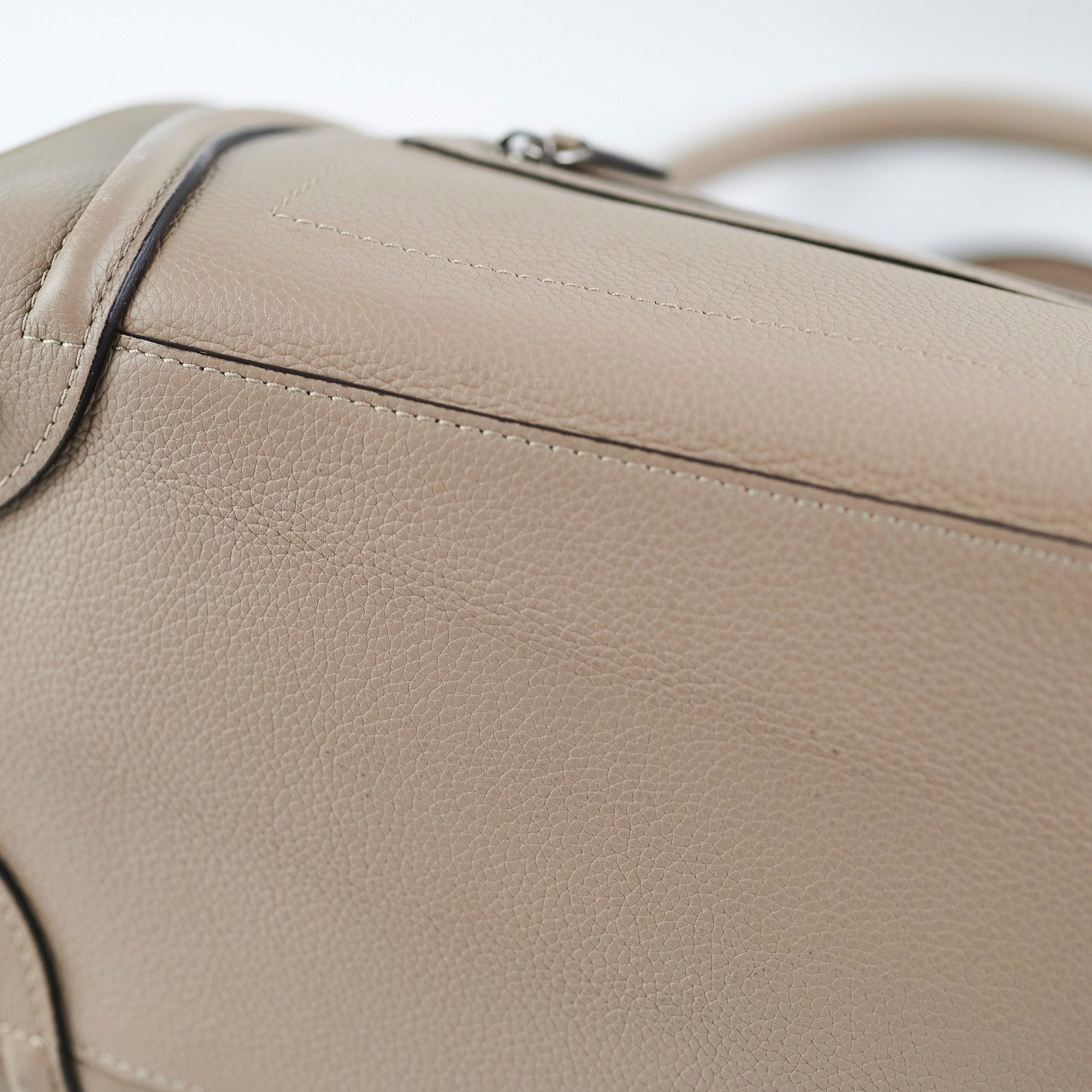 Celine Micro Luggage Tote Bag in Beige | Premium Leather Handbag for Women | Perfect for Work, Travel & Everyday Use