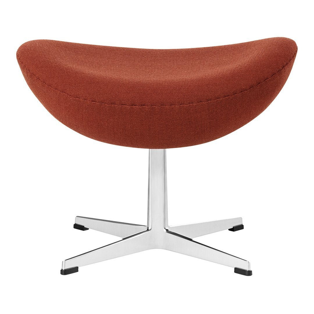 Comfy Egg Chair Footstool Ottoman - Modern Accent Stool for Living Room, Bedroom, or Patio - Soft Padded Seat with Sturdy Base - Perfect for Relaxing & Decor