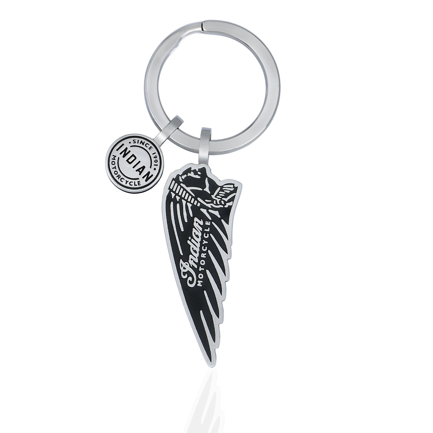 Authentic Indian Motorcycle Headdress Keychain - Native American Style Biker Accessory for Motorcycle Keys, Backpacks & Gifts