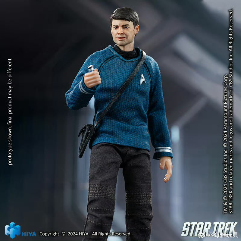 1/12 Scale 16CM STAR TREK 2009 Dr. McCoy Action Figure - Highly Detailed Collectible for Display & Role Play | Perfect for Fans, Model Enthusiasts & Sci-Fi Decor