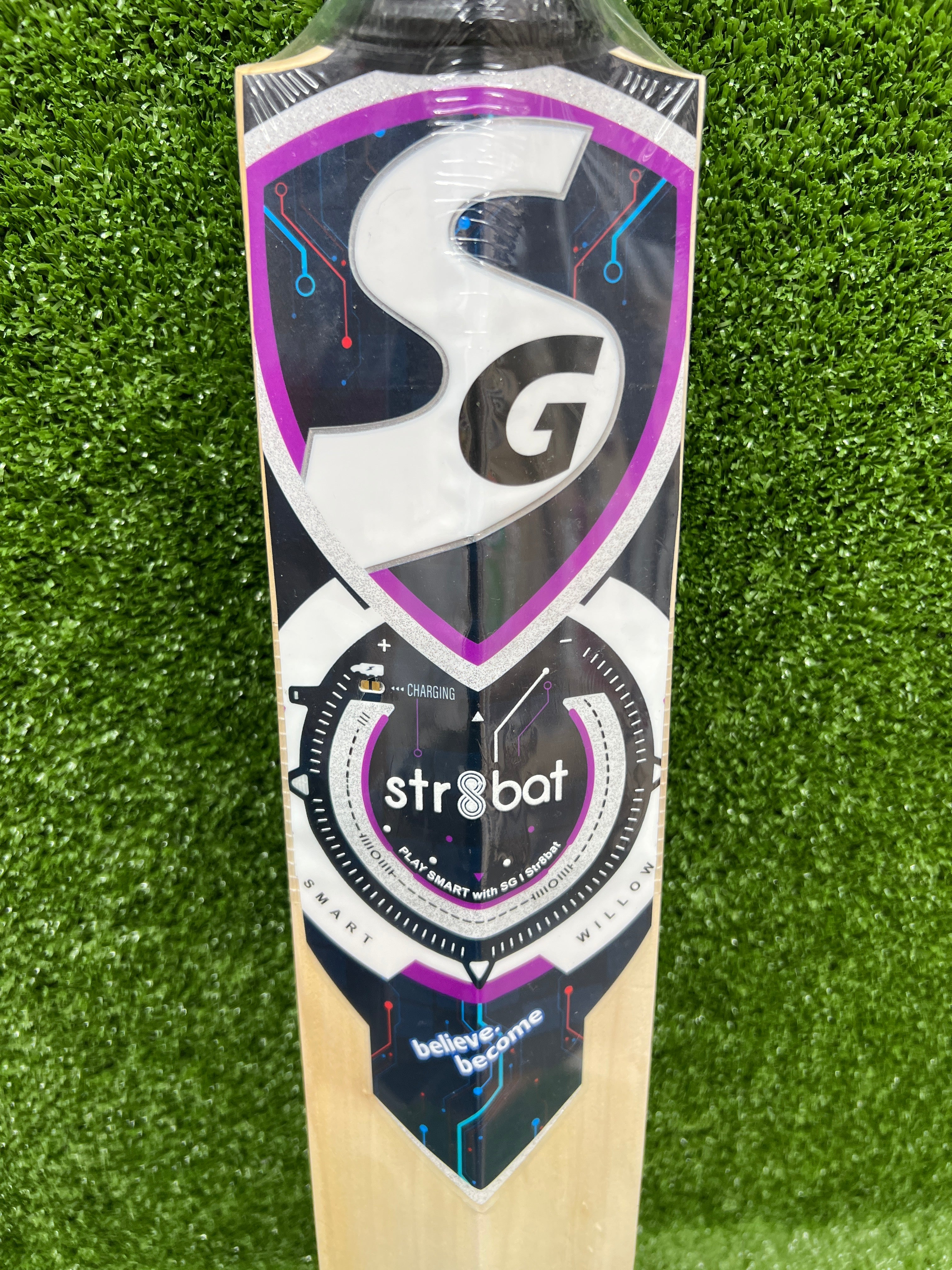 Premium SG Smart English Willow Cricket Bat - Lightweight & Durable for Professional Matches & Training - Perfect for Cricket Enthusiasts & Club Players