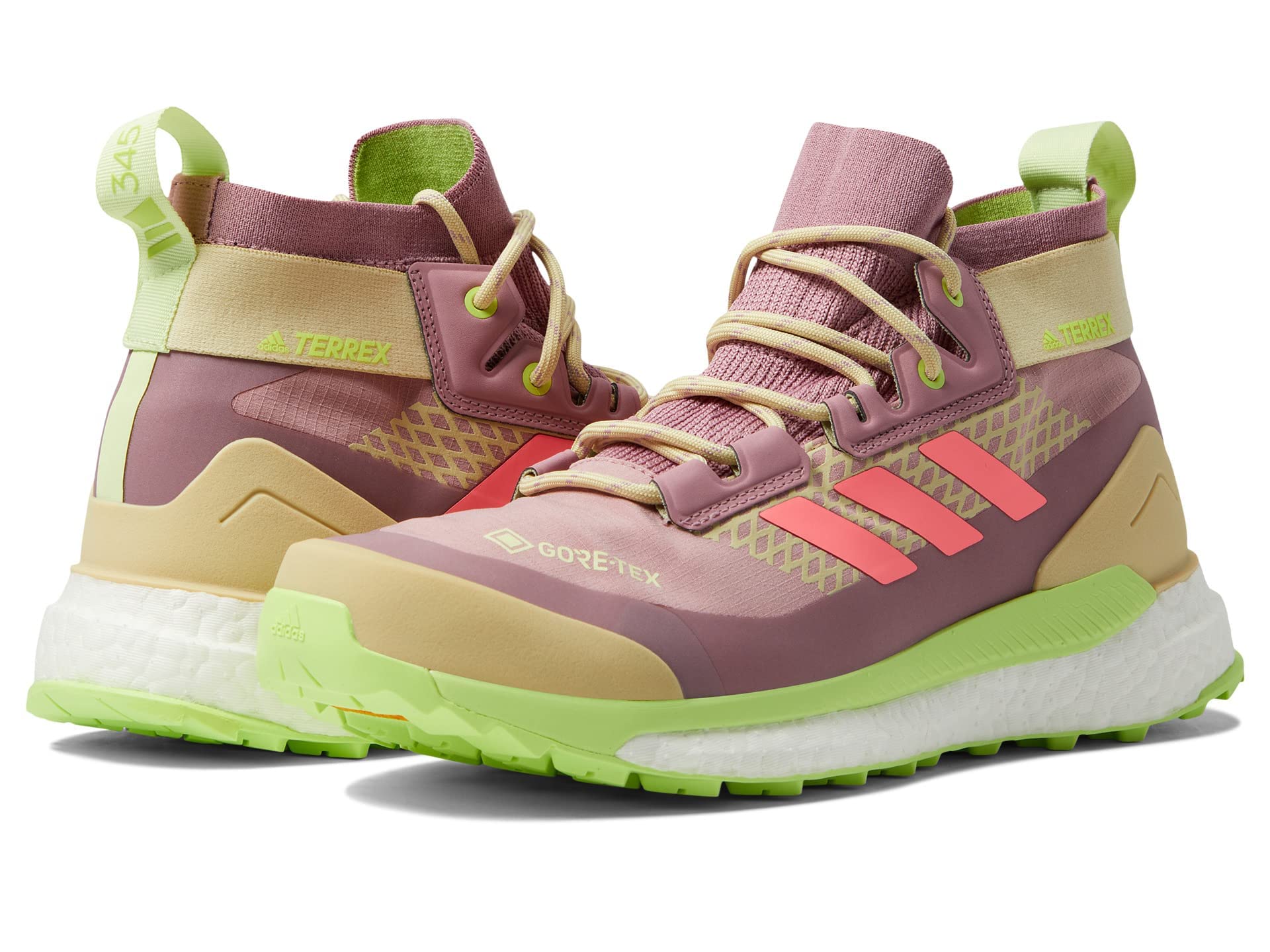 Adidas Terrex Free Hiker GTX Women's Waterproof Hiking Boots - Lightweight Trail Running Shoes for Outdoor Adventures & Mountain Climbing