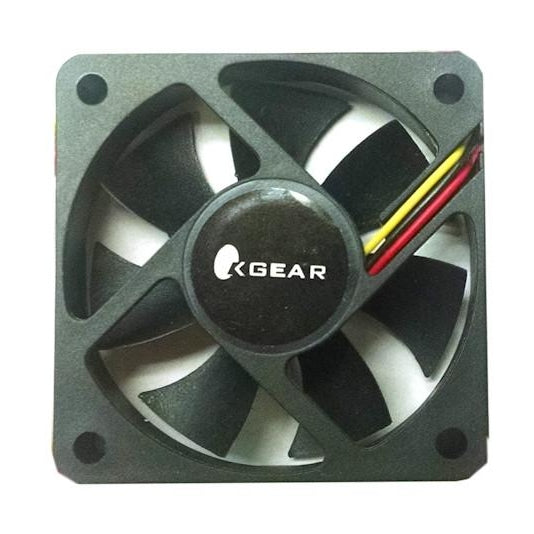 OKGear 60x60x15mm 3-Pin Ball Bearing Cooling Fan - High Performance PC Case Fan for Computer, Gaming Rig, and Electronics Cooling