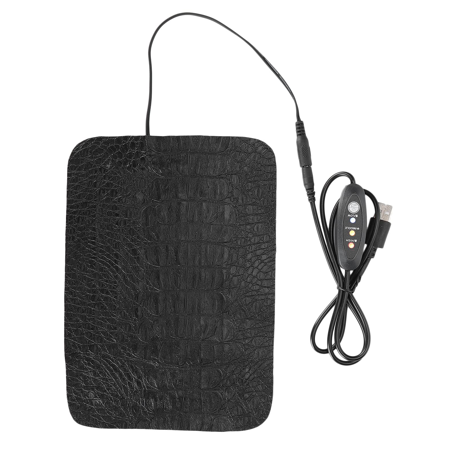 USB Reptile Heating Pad - 8W Terrarium Heat Mat for Snakes, Lizards & Hermit Crabs - Perfect for Small Reptile Tanks & Habitats