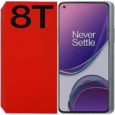 OnePlus 8T Smartphone - Lunar Silver, 12GB RAM, 256GB Storage - High Performance Android Phone for Gaming, Streaming & Productivity