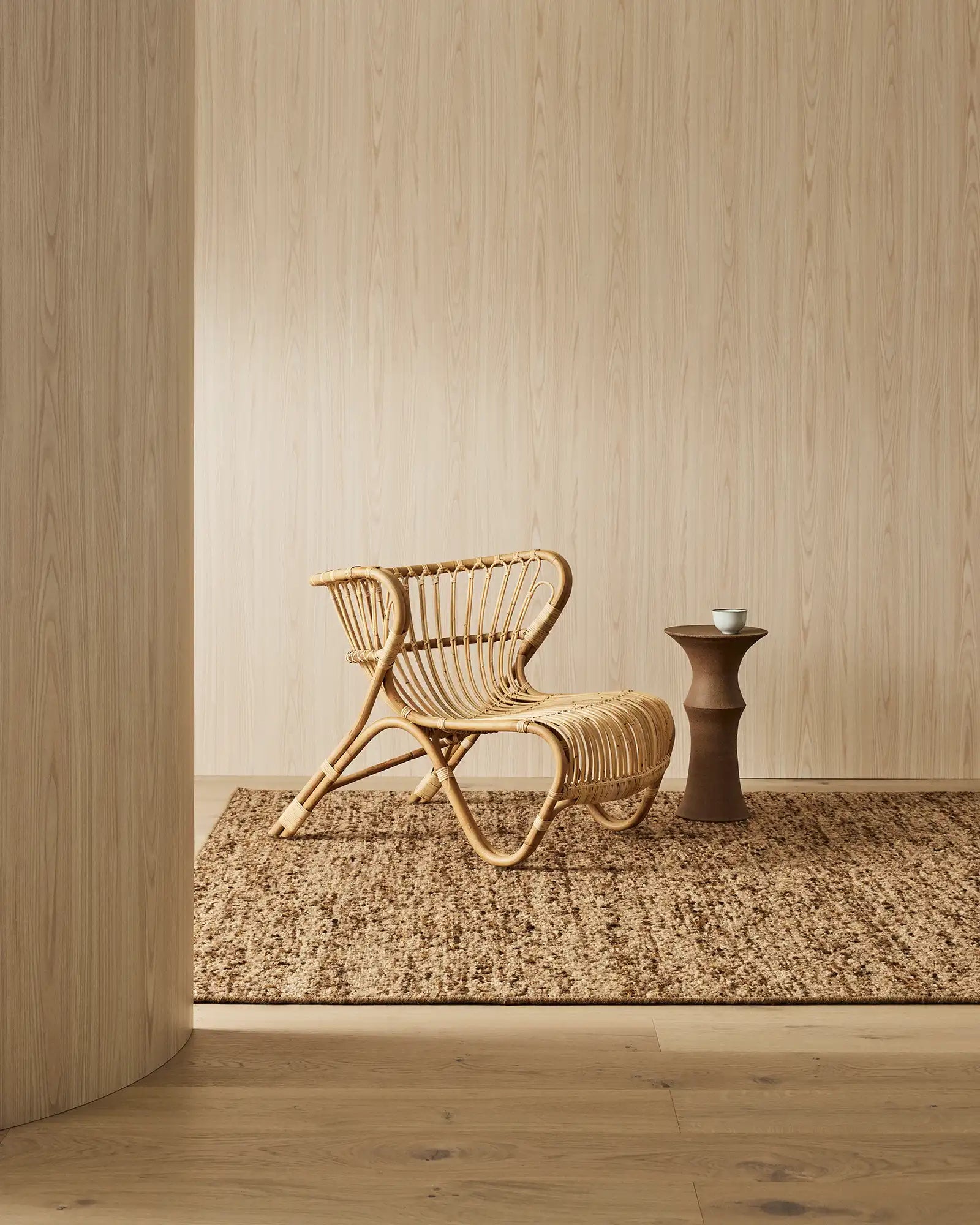 Handmade Natural Jute Henley Rug - Eco-Friendly & Durable Floor Mat for Living Room, Bedroom, or Nursery Decor